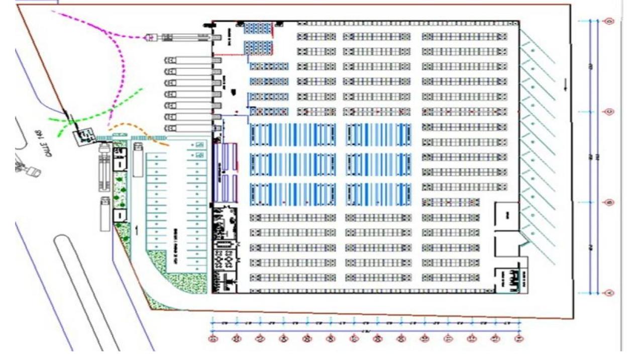 Centro de Distribución en empresa VIVERES DE CANDIDO