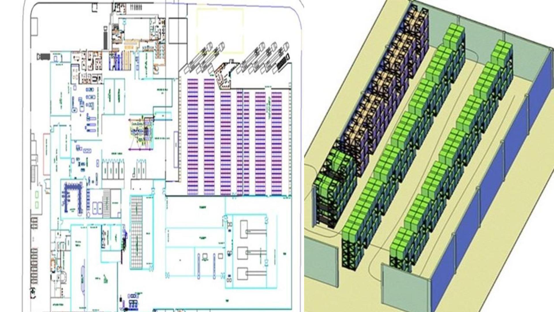 Instalaciones de planta de alimentos